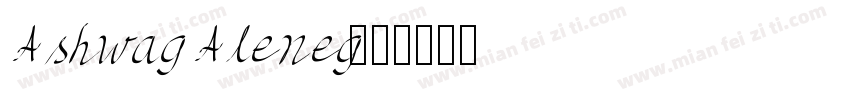 Ashwag Aleneg字体转换
